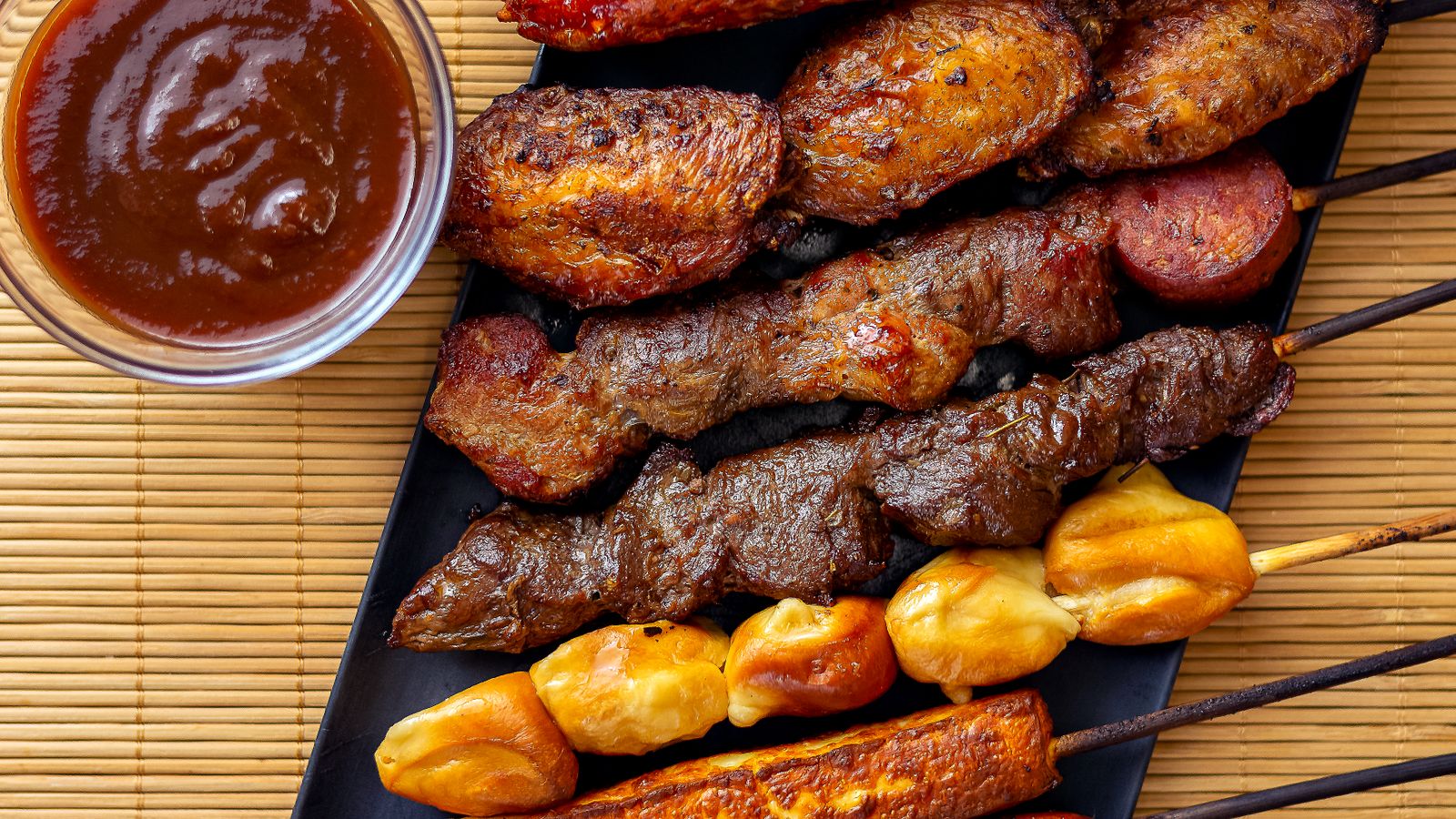 Close-up of a non-stick air fryer grill mat placed inside an air fryer basket